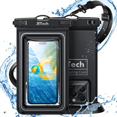 Waterproof Phone Pouch, 2 Pack Water Proof Case for iPhone 17/16/15/14 Series