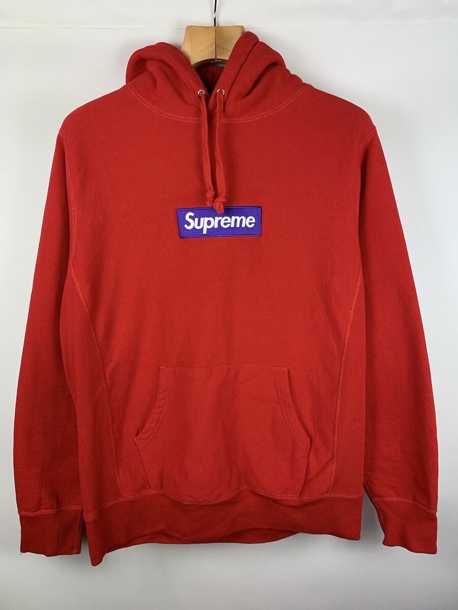 Supreme Box Logo Heavy Cotton hoodie size L red | eBay Supreme Box Logo Heavy Cotton hoodie size L red | eBay