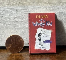 Zuru mini brands BOOKS~Common~Diary of a Wimpy Kid /A Novel  by Jeff Kinney