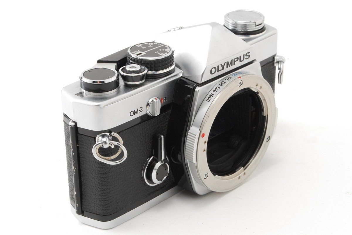 Exc+5] Olympus OM-2 silver 35mm Film Camera F.Zuiko Auto-S