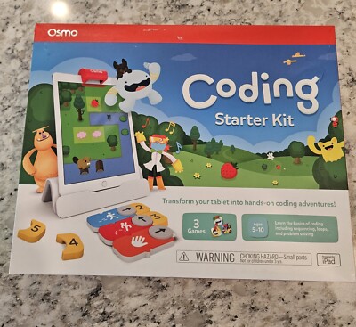 Osmo Coding Starter Kit for iPad/iPhone Learning Games Stem Toy