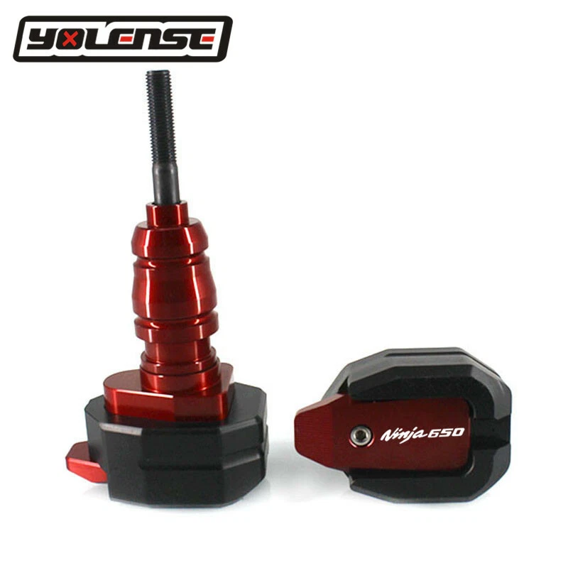 Protector deslizante de marco de protección contra caídas CNC verde para KAWASAKI 2017-2020 NINJA650 Foto 3 de 4