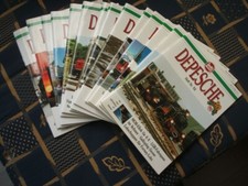 LGB Depesche Konvolut Hefte 92 - 106 ohne Nr. 97 aus den Jahren 1998 - 2001