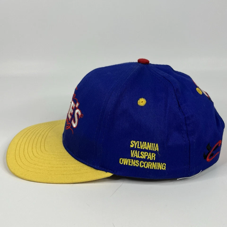 NASCAR Gorra Gorra Snap Back Azul Lowes Team Racing 31 Mike Skinner Chase Para Hombres Foto 4 de 4