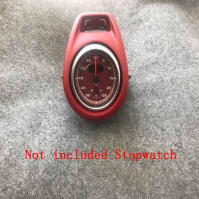 Auto Red Instrument Panel Stopwatch Bezel for Porsche Boxster 13-16 Cayman 14-16