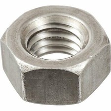 Stainless Machine Screw Hex Nuts  6-32 - 5 pc