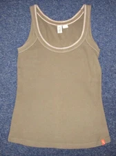 Eastern Mountain Sports EMS Women's NWOT Large Brown Thermal Tank Top