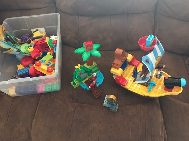 LEGO Duplo Jake's Pirate Ship Bucky (10514) for sale online | eBay