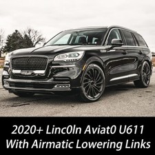 for 2020+ Lincoln Aviator U611 Adjustable Air Ride Suspension Lowering Links Kit