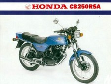 CB250 RSA KOMPLETT KIT DECALS SET