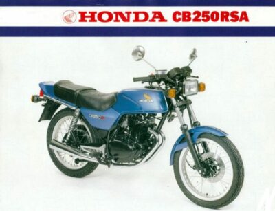 CB250 RSA KOMPLETT KIT DECALS SET