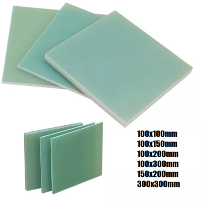 FR-4 Epoxy Glass Board Thick 1.0mm to 8mm Glassfibre Plate Sheet High TEMP 155 