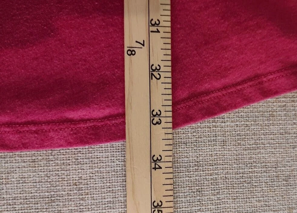 UNDERCOVER Camicia da notte donna rosa manica lunga Victorias Secret taglia small