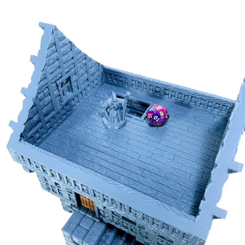 Tabletop Terrain Dorf Haus 5 | 28mm Fantasy Scenery für DnD, RPG und Wargaming - Bild 4 von 9