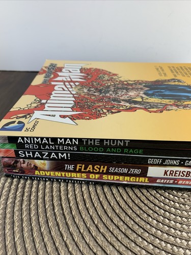 Menge 6 DC Comics Graphic Novels Tier Mann Flash Shazam rote Laterne - Bild 9 von 15