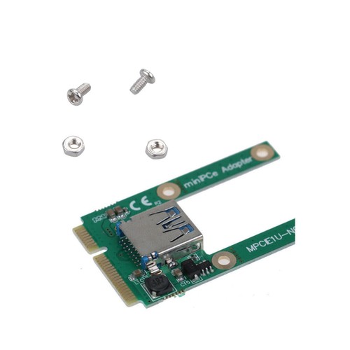 Notebook Mini PCI-E To USB 2.0 Converter Adapter Card Expansion USB Interface F - Photo 8/11