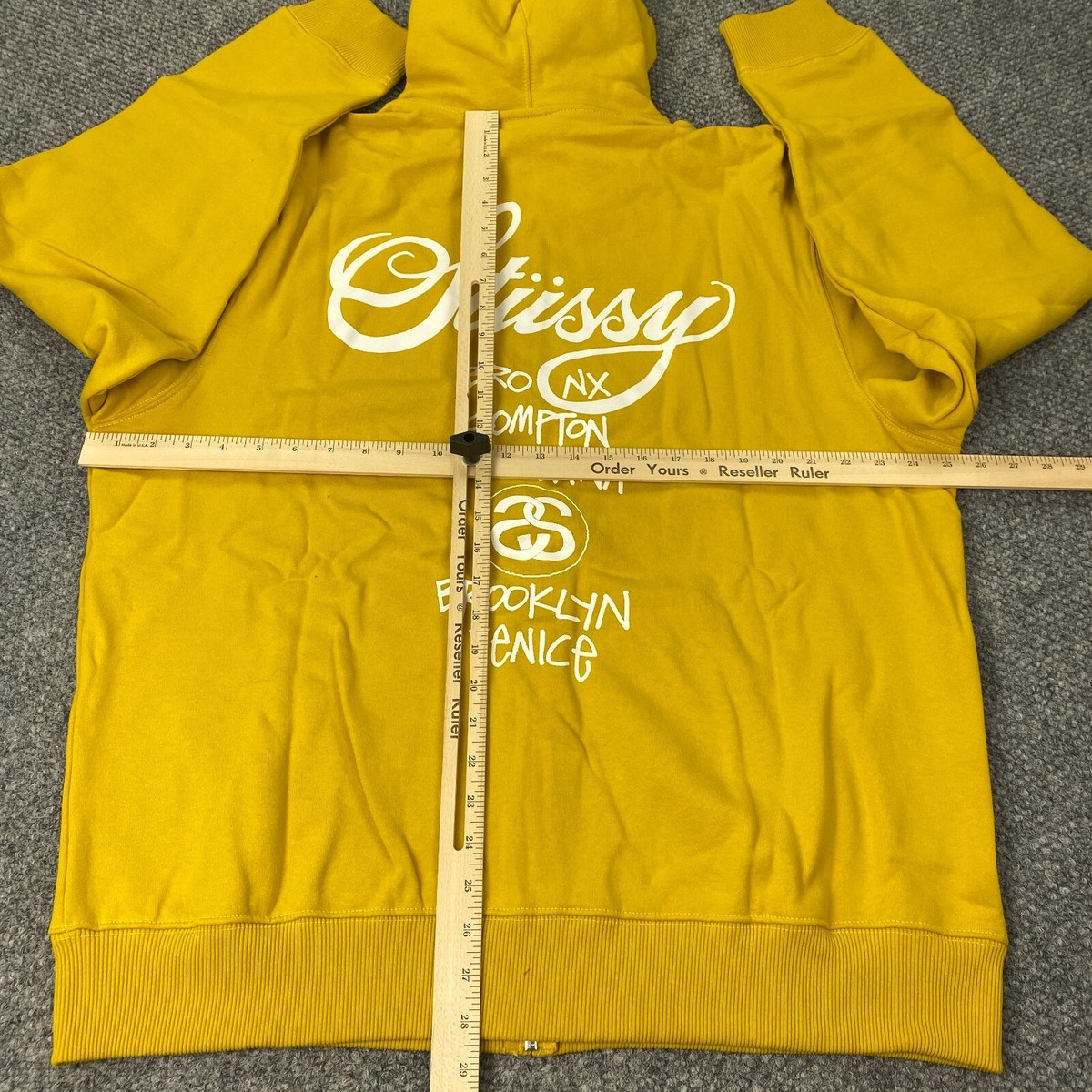 国内発送 送料関税込 日本完売品 STUSSY WORLD TOUR HOODIE Stussy World Tour Hoodie BLACK - Medium Original | eBay