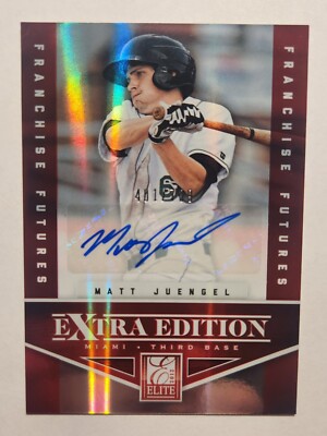 2012 Elite Extra Edition - #85 Matt Juengel (RC) Auto 