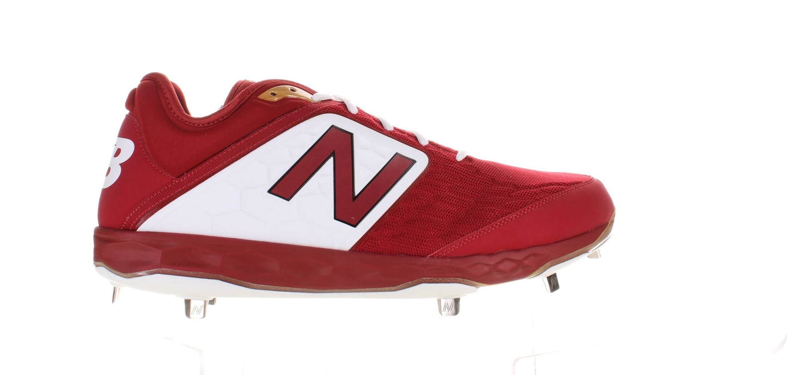 New Balance Mens L3000mw4 Red Baseball Cleats Size 16 (2E) (7708539)