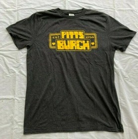 VTG PITTSBURGH STEELERS PENGUINS PIRATES T SHIRT PAC MAN ARCADE RETRO NES
