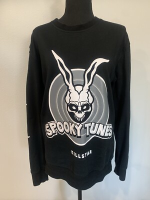 RARE Killstar Spooky Tunes Crew Neck Sweatshirt Sz S 
