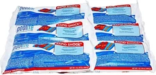Poolife Rapid Shock Cal Hypo Granules 6 Pack (1 lb Bags) Swimming Pool Sanitizer