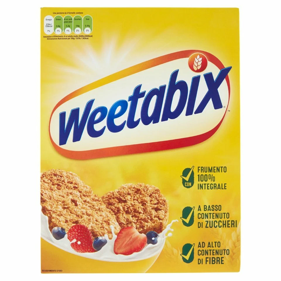 6 Confezioni Weetabix 24 Formelle di Frumento Integrale 430g - Immagine 2 di 3