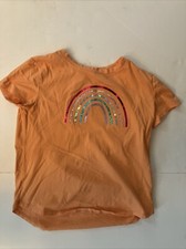 Girls Gap Graphic T Shirt XL 16 Rainbow