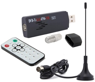 All-In-1 USB FM Radio DAB Radio DVB-T Tuner Recorder SDR Receiver For PC