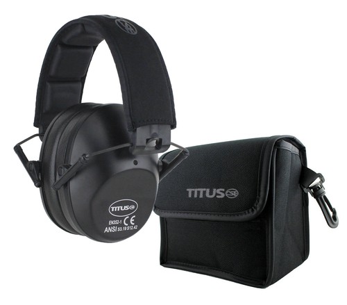 34 NRR SHOOTING FIRING GUN RANGE NOISE REDUCTION EAR MUFFS HEARING PROTECTION - Picture 8 of 36