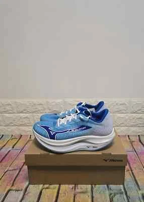 Mizuno Wave Rebellion Flash 2 Straßenlaufschuhe UK 9,5 Herren UVP 175£ River