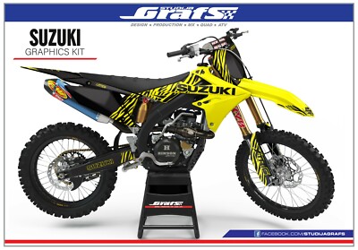 2007 2008 2009 RMZ 250 Graphics Kit For SUZUKI RMZ250 RM-Z Decals