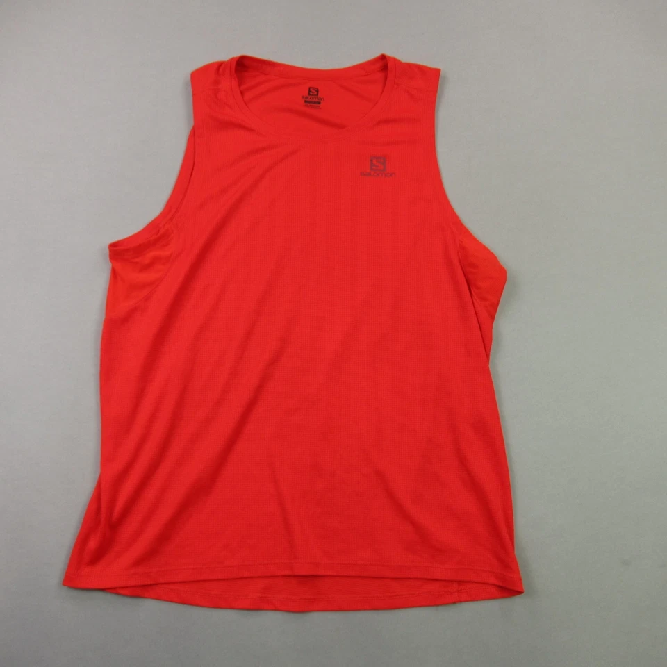 Camiseta sin mangas Salomon para mujer grande ligera entrenamiento tecnología informal Foto 2 de 4