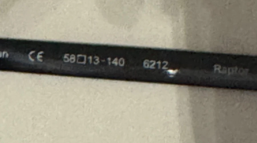 Morgenthal Frederics RAPTOR SUN 6212 Navy-Black Glasse Japan Hand Made 58-13-140 - Изображение 4 из 4