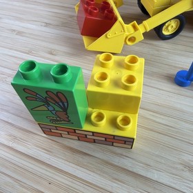 Lego DUPLO Bob The Builder Set 3272 Scoop on Road  Nearly Complete 2001