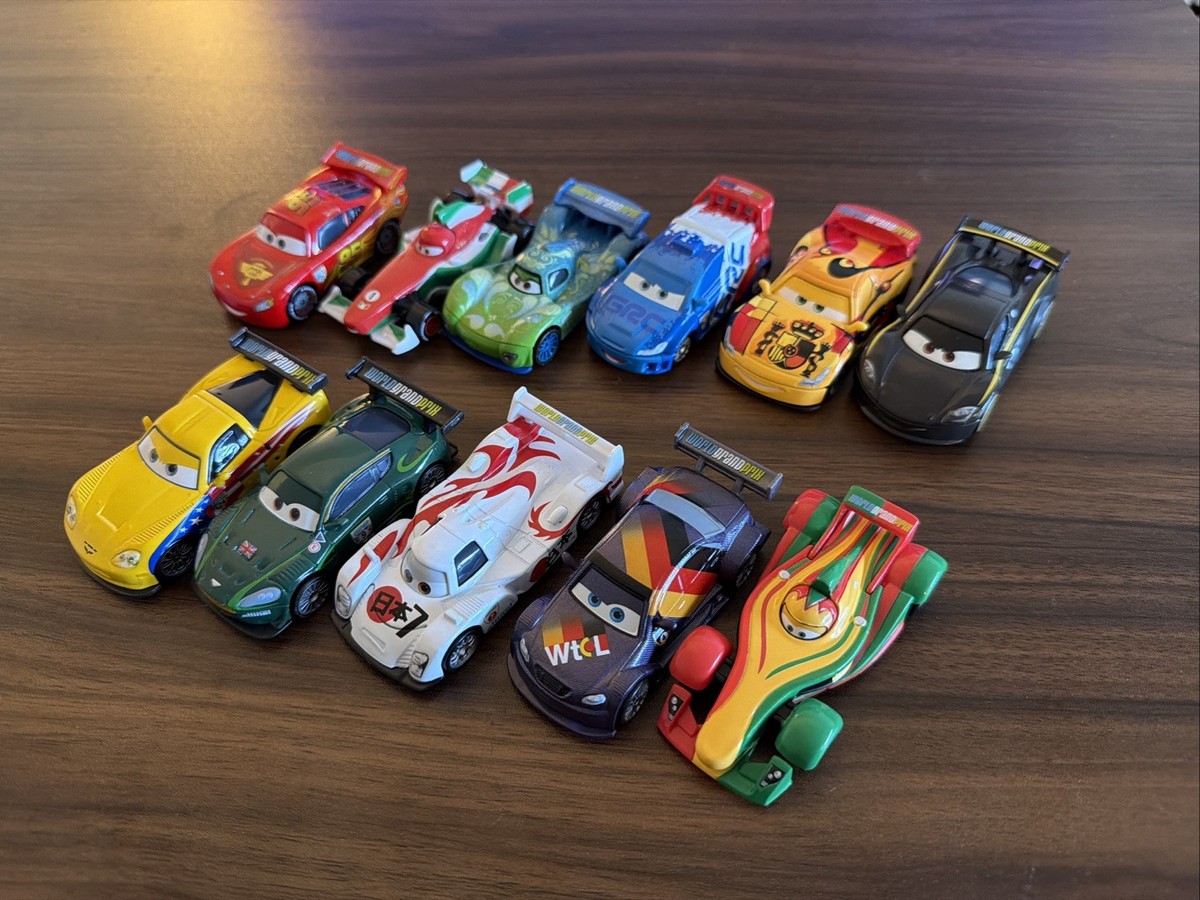 Cars 2 All World Grand Prix Racers (3 BONUS CARS INCLUDED READ