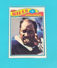 1977 Topps #48 Reggie Mckenzie Buffalo Bills Football Card r