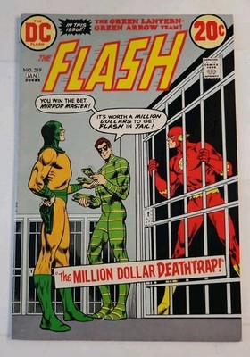 The Flash #219 (DC Comics December 1972-January 1973)  fn/vf