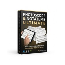 AudioScore PhotoScore and NotateMe Ultimate Music Notation and Scanning Software