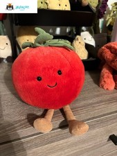 JELLYCAT I AM AMUSEABLE TOMATO BRAND NEW WITH TAGS VEGETABLE GENUINE WITH BAG