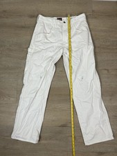 Dickies White Relaxed Fit Painter Work Pants Size 32x32