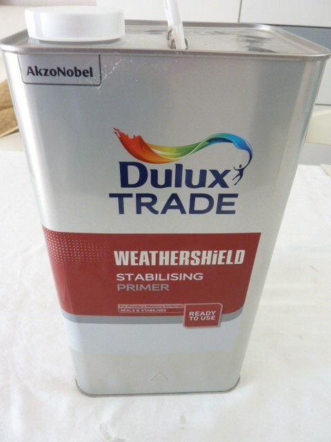Dulux Trade Paint Weathershield Stabilising Primer 5L - COLLECTION ONLY