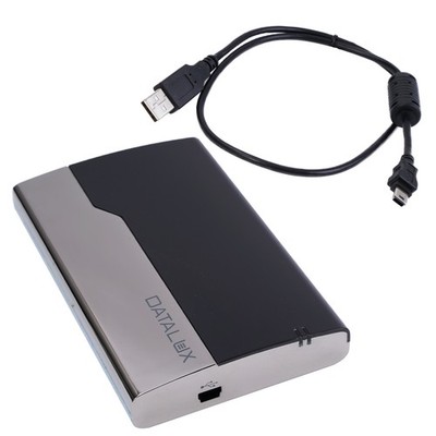 Datalux USB 2.0 Festplatten-Gehäuse extern Rahmen für 2,5'' SATA HDD Festplatte