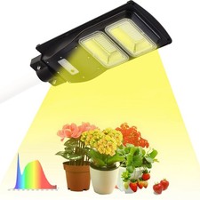 Bsod Solar Grow Lights For Outdoor Plants Cordless Full Spectrum Growing Led