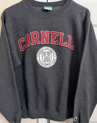 Vintage Cornell University Founded AD 1865 Adult Unisex Small Gray Sweatshirt