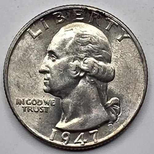 *SILVER* 1947  Washington Quarter -《Great Way To Buy Silver!!》