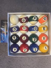 Aramith Standard Belgian Billiards Pool Balls Complete Set in Original Box
