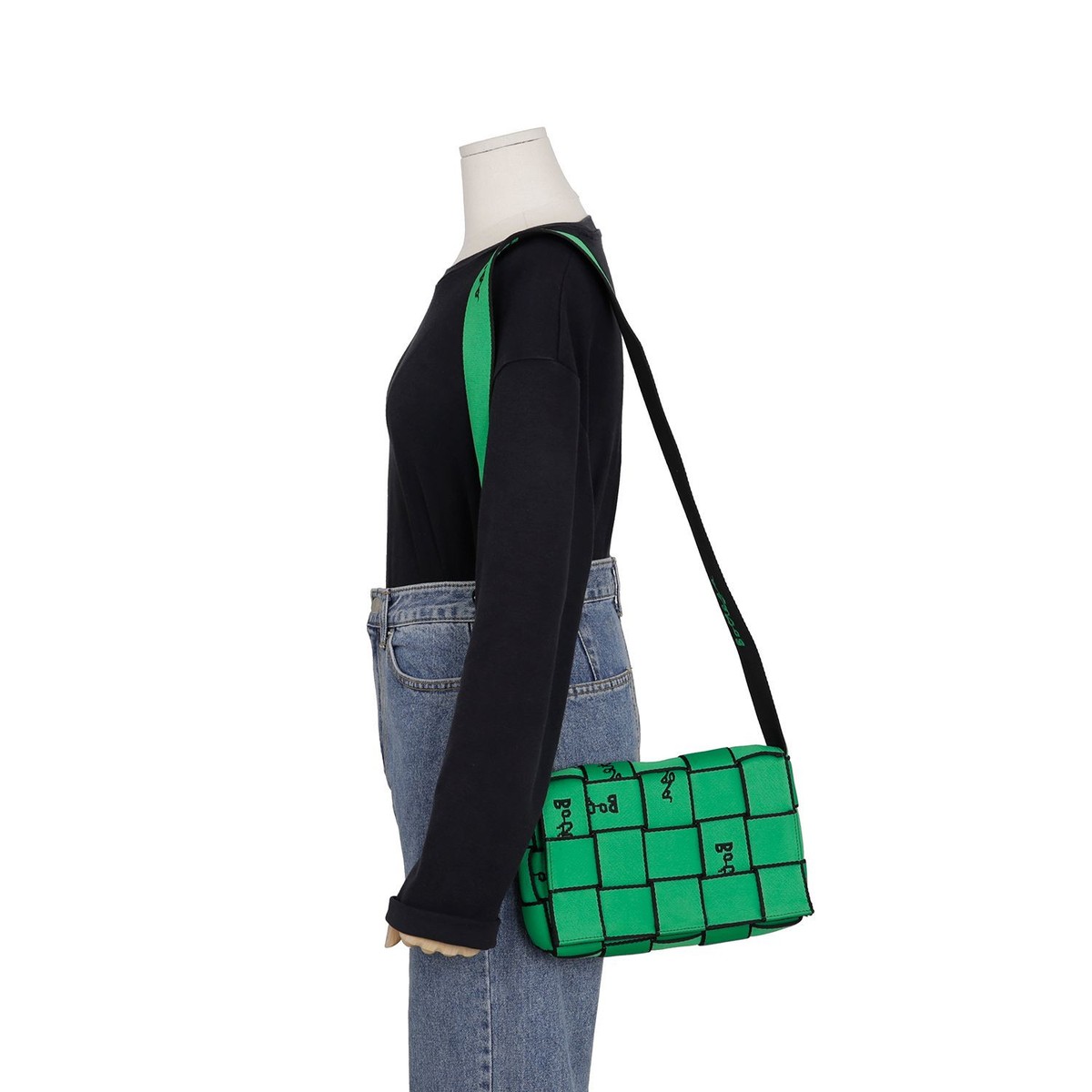 Bottega Veneta Woven Tech Poly Cassette Shoulder Crossbody Bottega Veneta Woven Tech Poly Cassette Shoulder Crossbody