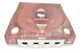 Sega Dreamcast console Hello Kitty Pink LED Boxed NTSC-J Tested Japan