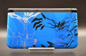 [REGION FREE]Nintendo 3DS XL LL Console Used  Xerneas Yveltal Blue RANK A rf1